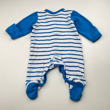 Load image into Gallery viewer, Boys Disney, Mickey Mouse embroidered cotton coverall / romper, FUC, size 0000,  