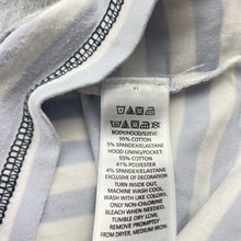 Load image into Gallery viewer, Boys Tommy Bahama, striped stretchy hooded long sleeve top, FUC, size 1,  
