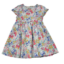 Load image into Gallery viewer, Girls Anko, floral cotton t-shirt dress, FUC, size 3, L: 48cm