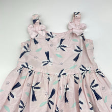 Load image into Gallery viewer, Girls Kids &amp; Co, lightweight cotton summer dress, birds, FUC, size 2, L: 50cm