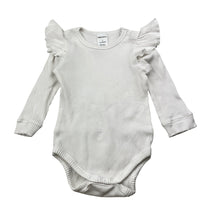 Load image into Gallery viewer, Girls Baby Berry, ribbed stretchy bodysuit / romper, GUC, size 1,  