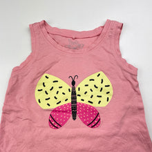 Load image into Gallery viewer, Girls H&amp;T, pink cotton singlet / tank top, GUC, size 2,  