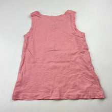 Load image into Gallery viewer, Girls H&amp;T, pink cotton singlet / tank top, GUC, size 2,  