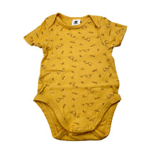 Load image into Gallery viewer, Unisex Dymples, organic cotton bodysuit / romper, EUC, size 00,  