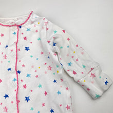 Load image into Gallery viewer, Girls Next, cotton coverall / romper, stars, GUC, size 000,  