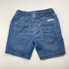 Load image into Gallery viewer, Boys Anko, knit stretch denim shorts, elasticated, FUC, size 3,  
