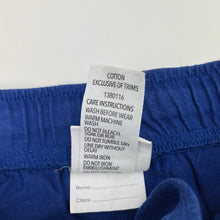 Load image into Gallery viewer, Unisex Brilliant Basics, blue cotton school shorts, elasticated, FUC, size 10,  