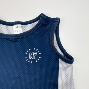 Boys Target, navy sports / activewear top, FUC, size 4,  