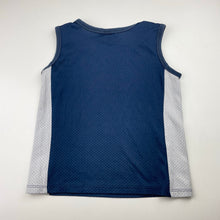 Load image into Gallery viewer, Boys Target, navy sports / activewear top, FUC, size 4,  