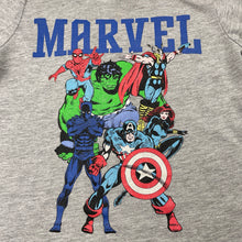 Load image into Gallery viewer, Boys H&amp;M, Marvel superheroes lightweight tee / top, FUC, size 6,  