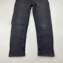 Load image into Gallery viewer, Boys Target, skinny fit stretch denim jeans, adjustable, Inside leg: 40cm, GUC, size 4,  