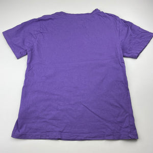 Girls Anko, purple cotton tee / top, GUC, size 12,  