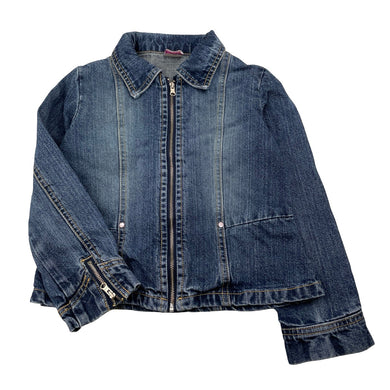 Girls KIDSWORLD, vintage denim jacket, GUC, size 6,  