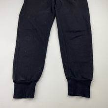 Load image into Gallery viewer, Boys Target, black fleece lined track pants, elasticated, Inside leg: 55cm, GUC, size 8,  