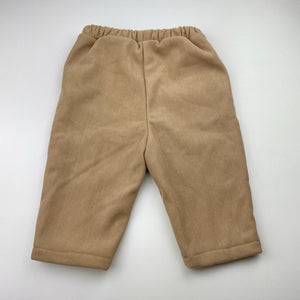 Boys SHEIN, fleece lined pants / bottoms, elasticated, EUC, size 0,  