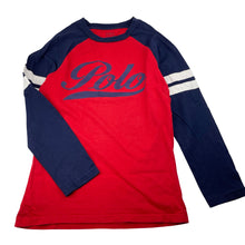 Load image into Gallery viewer, Boys Polo Ralph Lauren, classic fit cotton long sleeve top, Sz: S, armpit to armpit: 36cm, armpit to cuff: 37.5cm, FUC, size 7-8,  