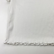 Load image into Gallery viewer, Girls Emma &amp; Elsa, ribbed lightweight short sleeve top, EUC, size 3,  