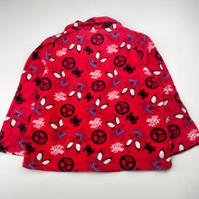 Load image into Gallery viewer, Boys Marvel, Spiderman flannel cotton pyjama top, FUC, size 5,  