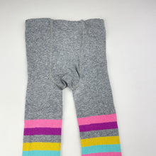 Load image into Gallery viewer, Girls Lily &amp; Dan, striped stretchy stockings, FUC, size 3-4,  