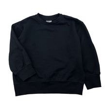 Load image into Gallery viewer, Unisex Favourites, black fleece lined sweater / jumper, FUC, size 6,  