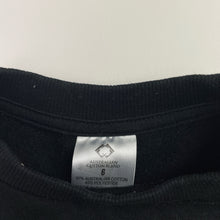 Load image into Gallery viewer, Unisex Favourites, black fleece lined sweater / jumper, FUC, size 6,  