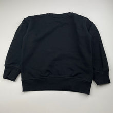 Load image into Gallery viewer, Unisex Favourites, black fleece lined sweater / jumper, FUC, size 6,  