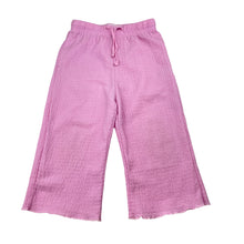 Load image into Gallery viewer, Girls Cotton On, pink lightweight pants, elasticated, Inside leg: 26cm, GUC, size 2,  