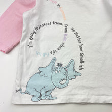 Load image into Gallery viewer, Girls Cotton On, Dr Seuss cotton long sleeve top, GUC, size 2,  