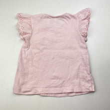 Load image into Gallery viewer, Girls Anko, pink cotton tee / top, FUC, size 0,  