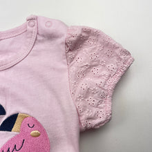 Load image into Gallery viewer, Girls Sprout, embroidered cotton tee / top, birds, GUC, size 1,  