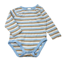 Load image into Gallery viewer, Boys Ollie's Place, striped cotton bodysuit / romper, GUC, size 1,  