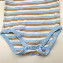 Load image into Gallery viewer, Boys Ollie's Place, striped cotton bodysuit / romper, GUC, size 1,  
