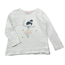 Load image into Gallery viewer, Girls Anko, cotton long sleeve tee / top, ballerina, FUC, size 3,  