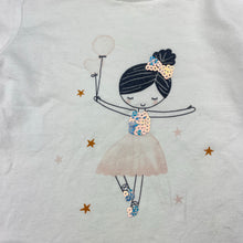 Load image into Gallery viewer, Girls Anko, cotton long sleeve tee / top, ballerina, FUC, size 3,  