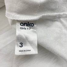 Load image into Gallery viewer, Girls Anko, cotton long sleeve tee / top, ballerina, FUC, size 3,  