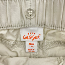 Load image into Gallery viewer, Boys Cat &amp; Jack, lightweight cotton pants, elasticated, Inside leg: 26cm, GUC, size 1-2,  
