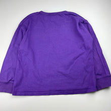 Load image into Gallery viewer, Boys Zara, purple cotton long sleeve top, GUC, size 7-8,  