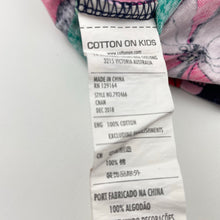 Load image into Gallery viewer, Girls Cotton On, colourful floral cotton playsuit, FUC, size 6,  