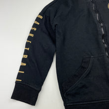 Load image into Gallery viewer, Boys NBL Official, fleece lined zip hoodie sweater, no size, armpit to armpit: 40cm, armpit to cuff: 32cm, FUC, size 6-7,  
