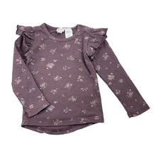 Load image into Gallery viewer, Girls Jamie Kay, ribbed floral organic cotton blend top, FUC, size 1,  