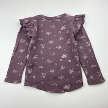 Load image into Gallery viewer, Girls Jamie Kay, ribbed floral organic cotton blend top, FUC, size 1,  