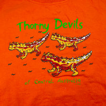 Load image into Gallery viewer, Boys Australian Grown, orange cotton tee / top, FUC, size 8,  