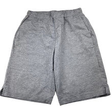 Load image into Gallery viewer, Boys Uniqlo, grey marle shorts, elasticated, marks front right side, FUC, size 13,  