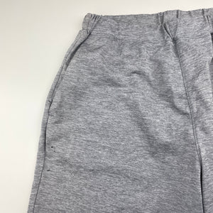 Boys Uniqlo, grey marle shorts, elasticated, marks front right side, FUC, size 13,  