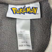 Load image into Gallery viewer, Boys Nintendo, Pokemon fleece lined sweater / jumper, pilling, FUC, size 10,  