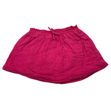 Load image into Gallery viewer, Girls Anko, lined crinkle cotton skirt, elasticated, L: 24cm, GUC, size 3,  
