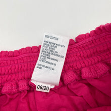 Load image into Gallery viewer, Girls Anko, lined crinkle cotton skirt, elasticated, L: 24cm, GUC, size 3,  