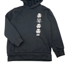 Load image into Gallery viewer, Boys Star Wars, fleece lined hoodie sweater, wash fade, FUC, size 10,  