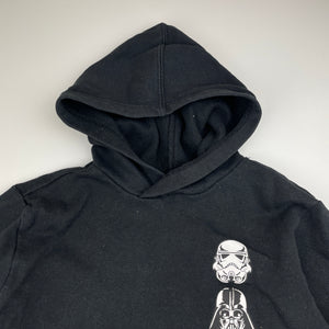 Boys Star Wars, fleece lined hoodie sweater, wash fade, FUC, size 10,  