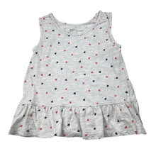 Load image into Gallery viewer, Girls Anko, grey marle sleeveless top, EUC, size 7,  